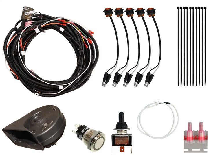 PLUG & PLAY TURN SIGNAL KIT CANAM DEFENDER TRAXTER SUPERATV TSK-CA-DEF-001 image 1