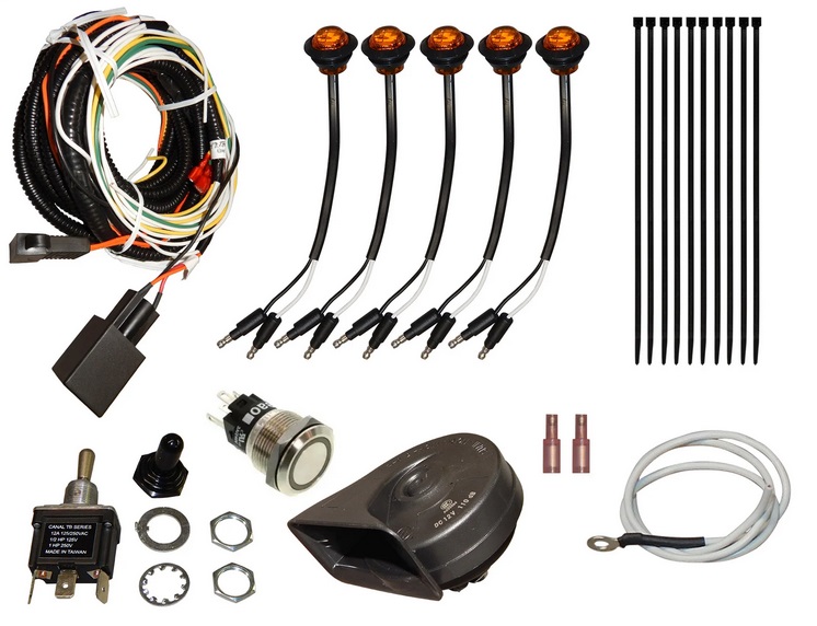 PLUG & PLAY TURN SIGNAL KIT KAWASAKI MULE PRO SUPERATV TSK-K-FXT-001 image 1