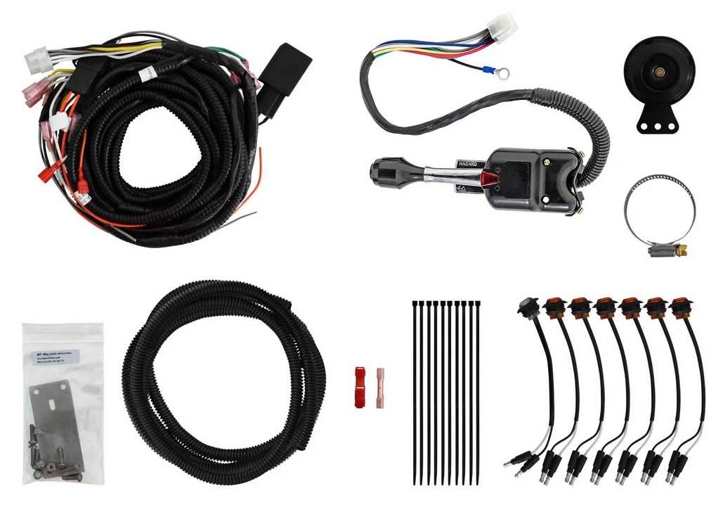 PLUG & PLAY TURN SIGNAL KIT POLARIS RANGER, 900, 570, 1000 SUPERATV TSK-P-RAN-003 image 1