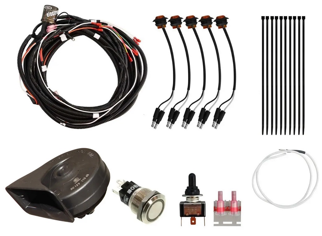 PLUG & PLAY TURN SIGNAL KIT POLARIS RS1 1000 XP SUPERATV TSK-P-RZR-001 image 1