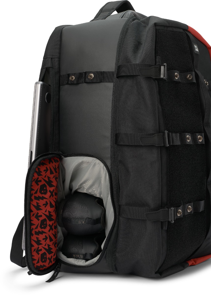Buddy 40L Athlete Gear Pack - Black/Red - USWE 54040085035 thumbnail 5