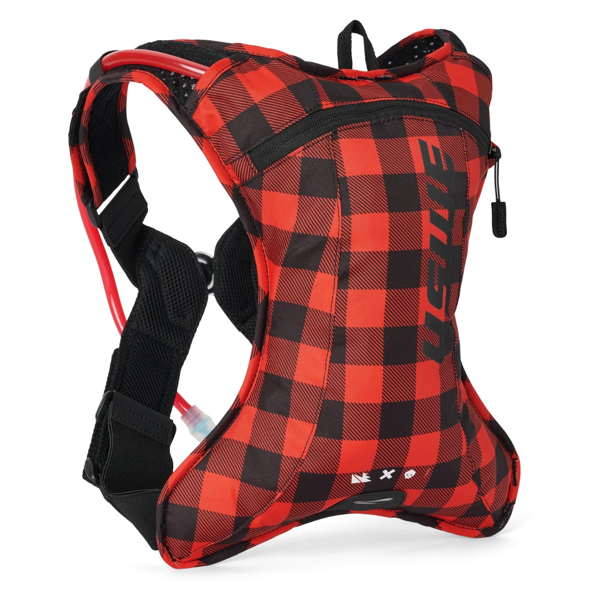 Outlander XC 2L Hydration Pack - Flannel Red/Black - USWE 5202076048 image 1