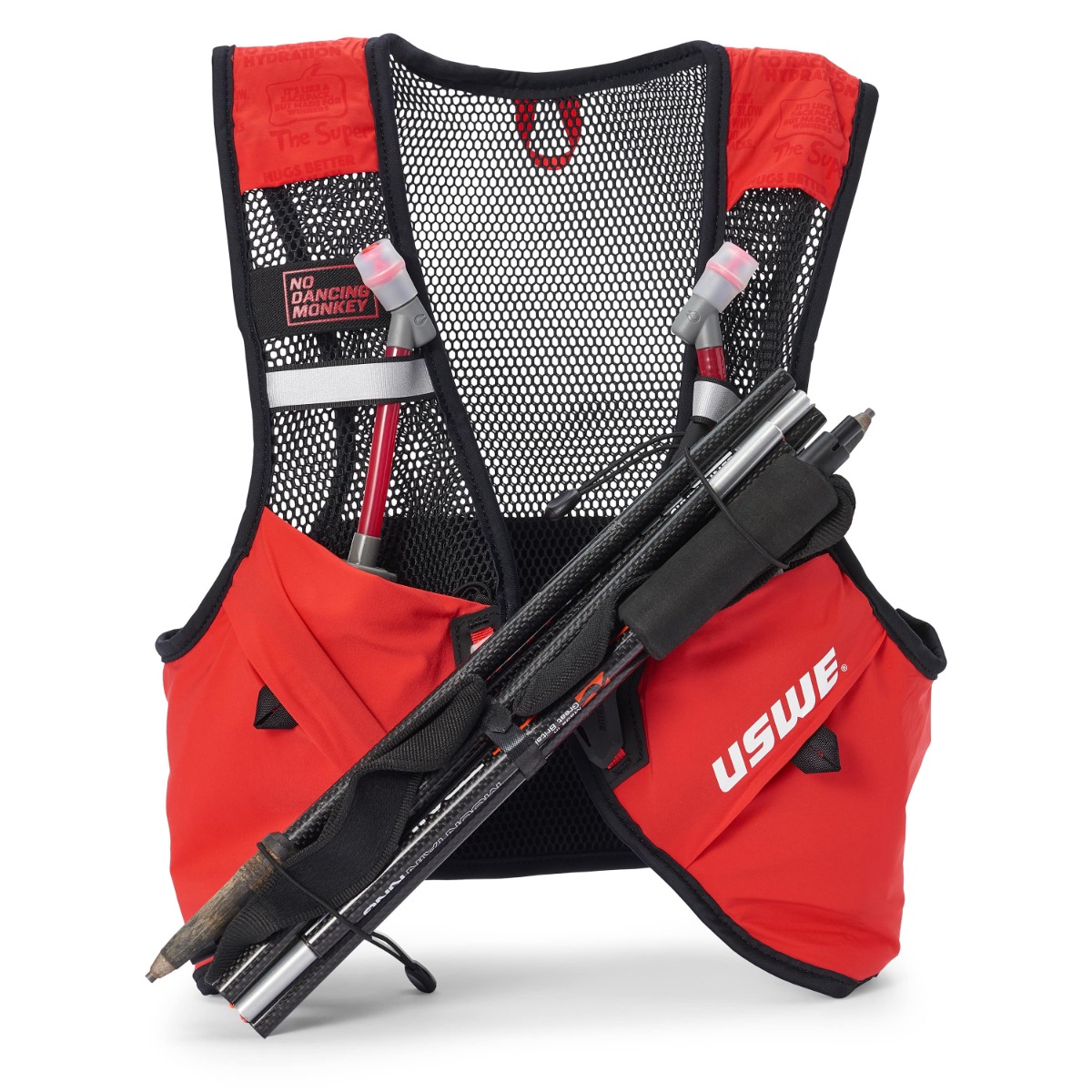 Pace 2L Trail Running Vest L - Red/Black - USWE 2021228L thumbnail 4