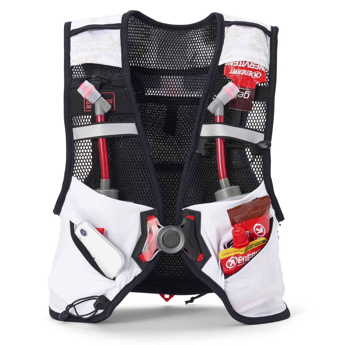 Pace 8L Trail Running Vest M - White/Black - USWE 52080870293 thumbnail 3