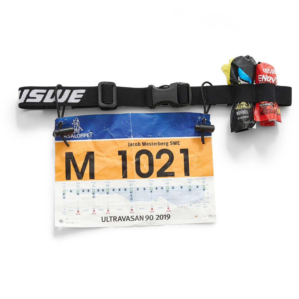 Race ID Belt - Black - USWE 101230 image 1