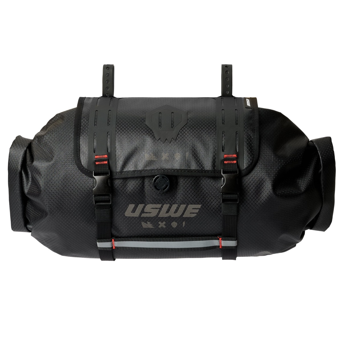 Handlebar Roll-Top Bag + Holster 9L - Black - USWE 200067001 image 1