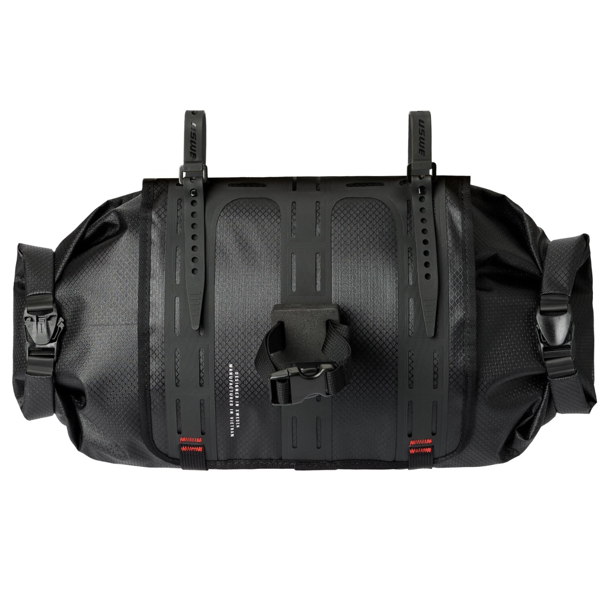 Handlebar Roll-Top Bag + Holster 9L - Black - USWE 200067001 thumbnail 4