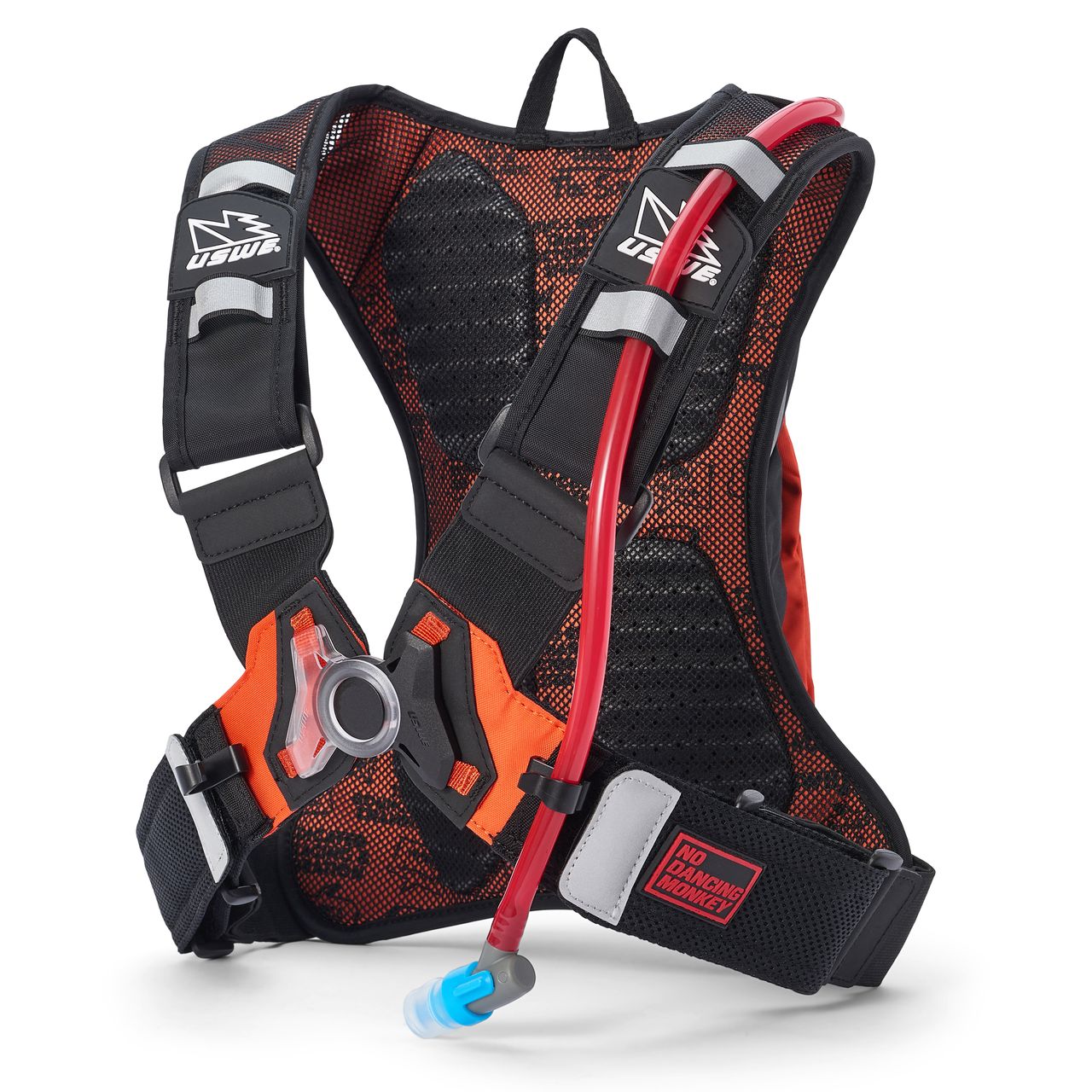 Moto Hydro 3L Dirt Biking Hydration Pack - Black/Orange - USWE 5203090038 thumbnail 2