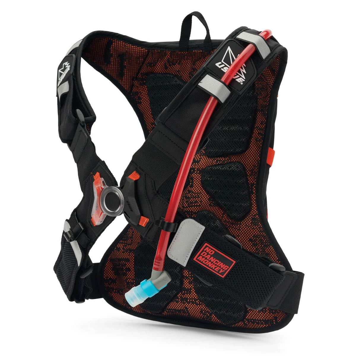 Moto Hydro 4L Dirt Biking Hydration Pack - Black/Orange - USWE 5204090038 thumbnail 3
