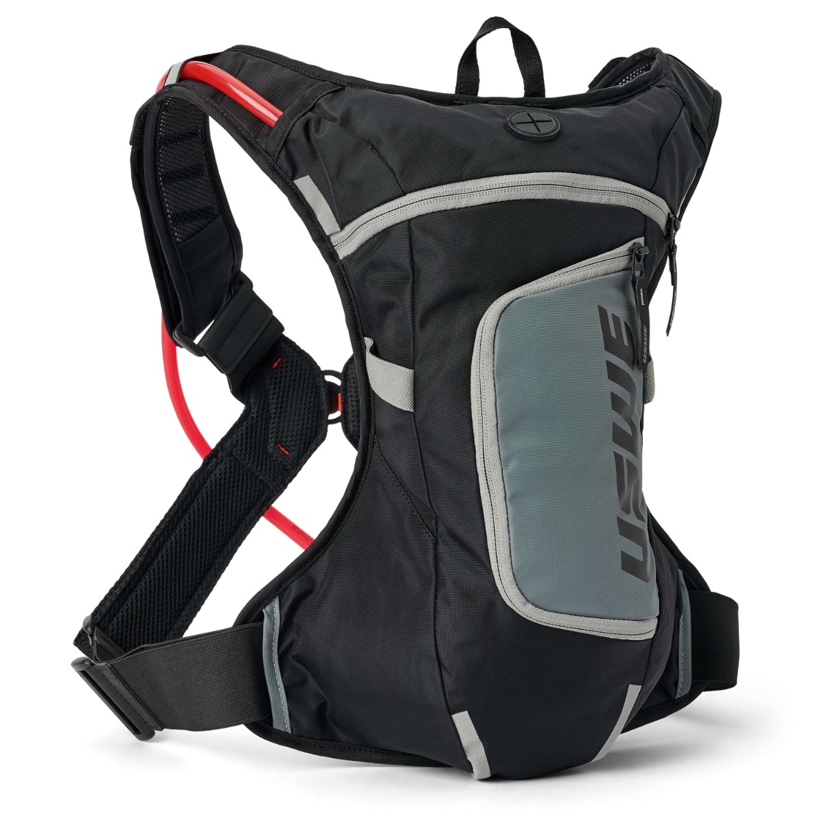 Moto Hydro 4L XTR Dirt Biking Hydration Pack XXL - Black/Grey - USWE 5204085001 image 1