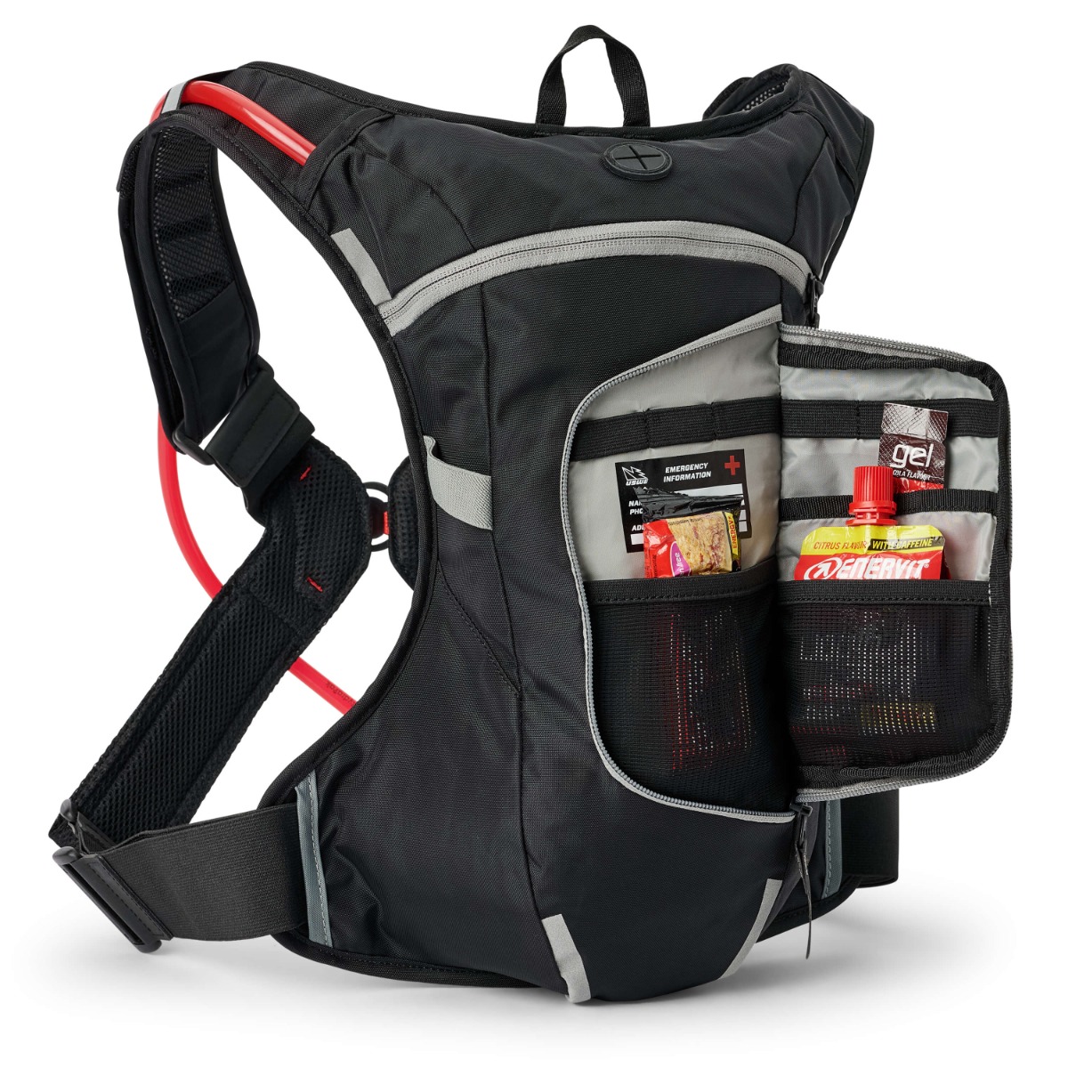 Moto Hydro 4L XTR Dirt Biking Hydration Pack XXL - Black/Grey - USWE 5204085001 thumbnail 3