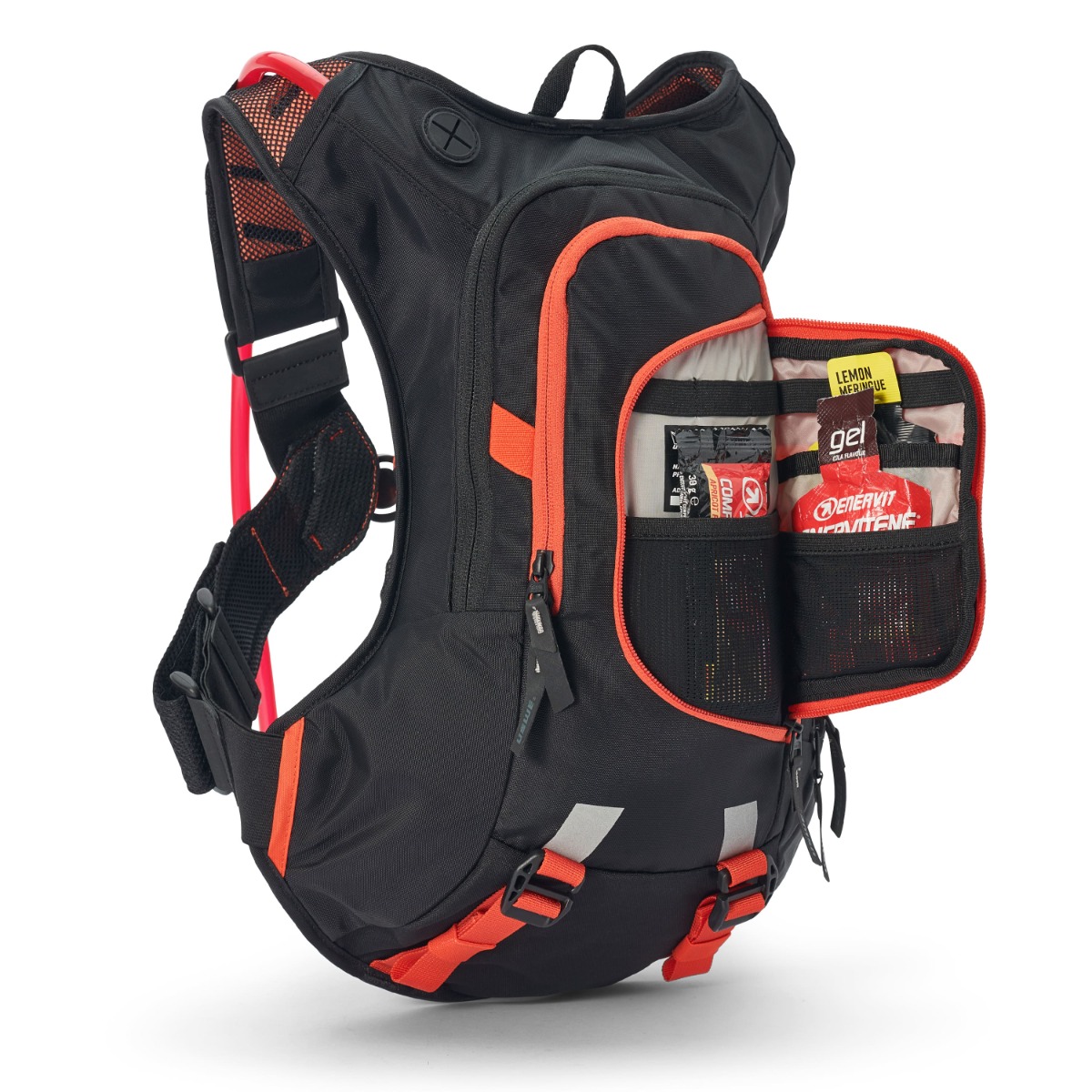 Moto Hydro 8L Dirt Biking Hydration Pack - Black/Orange - USWE 5208090038 thumbnail 3