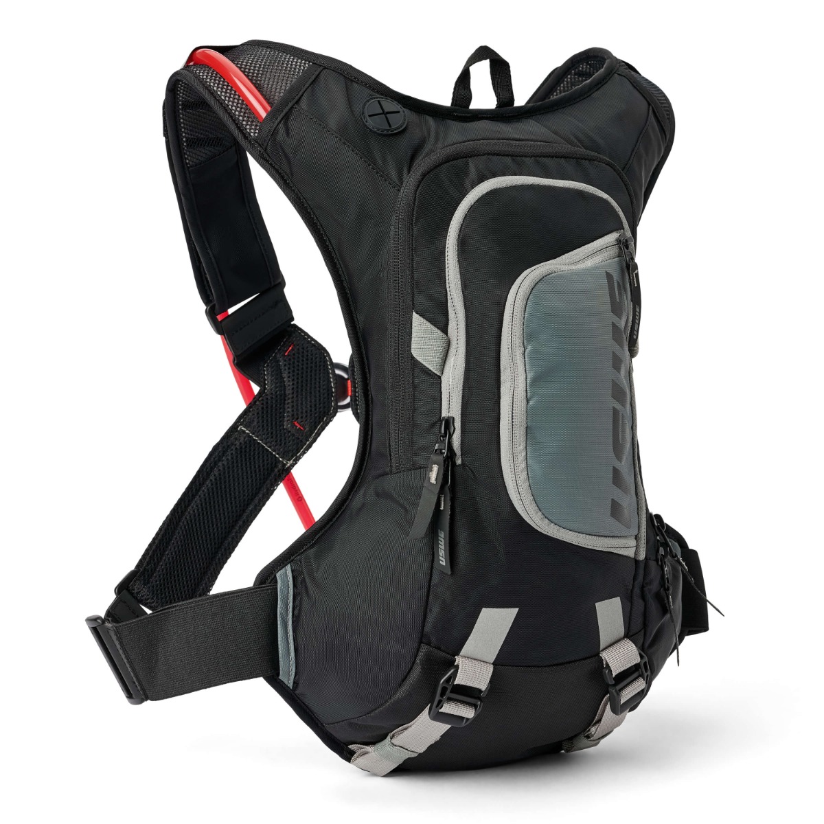 Moto Hydro 8L XTR Dirt Biking Hydration Pack XXL - Black/Grey - USWE 5208085001 image 1