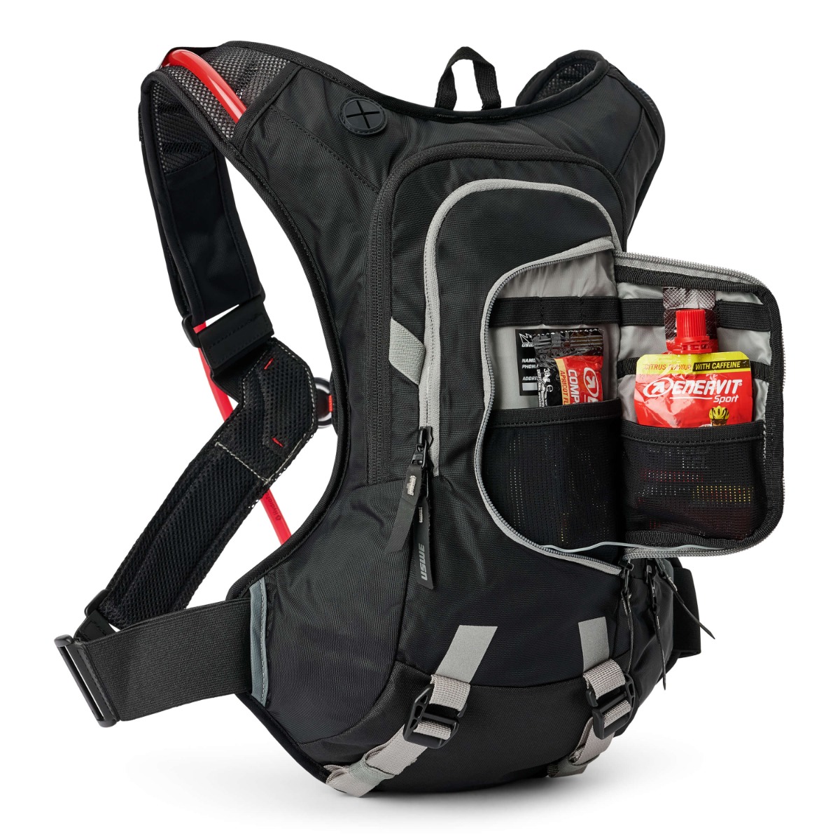 Moto Hydro 8L XTR Dirt Biking Hydration Pack XXL - Black/Grey - USWE 5208085001 thumbnail 4