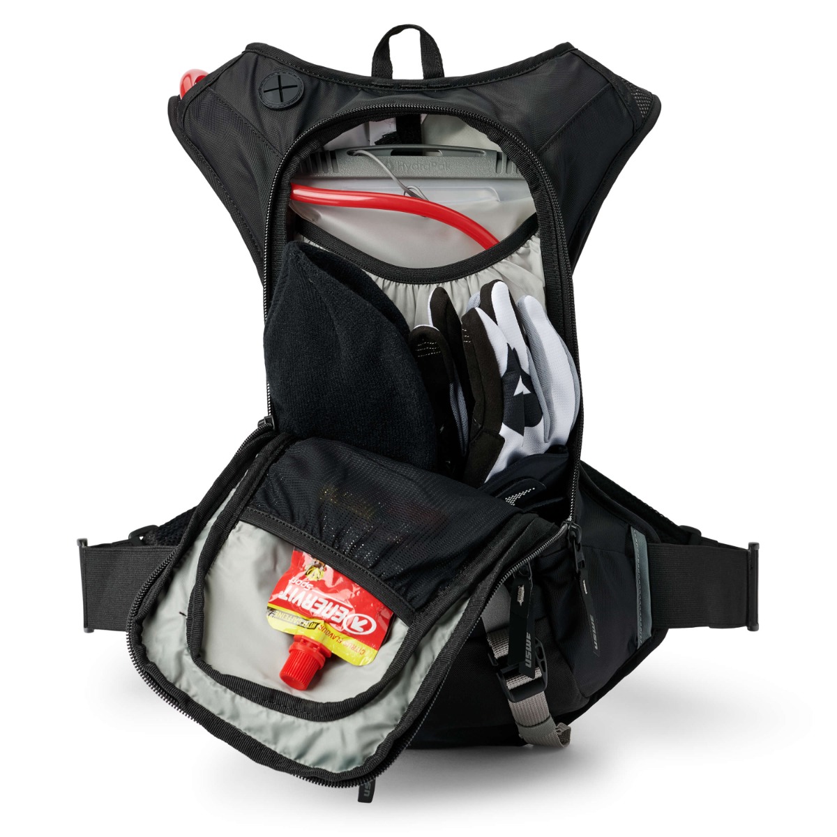 Moto Hydro 8L XTR Dirt Biking Hydration Pack XXL - Black/Grey - USWE 5208085001 thumbnail 5