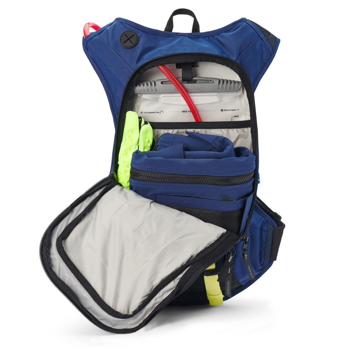 Moto Hydro 12L Dirt Biking Hydration Pack - Blue - USWE 5212090039 thumbnail 4