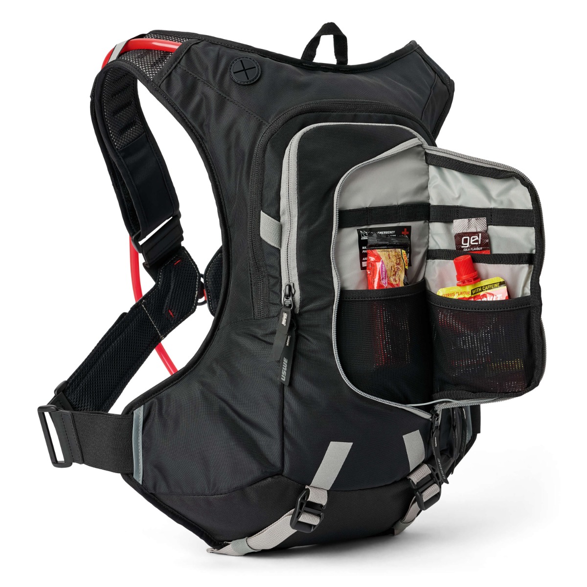 Moto Hydro 12L XTR Dirt Biking Hydration Pack XXL - Black/Grey - USWE 5212059001 thumbnail 3