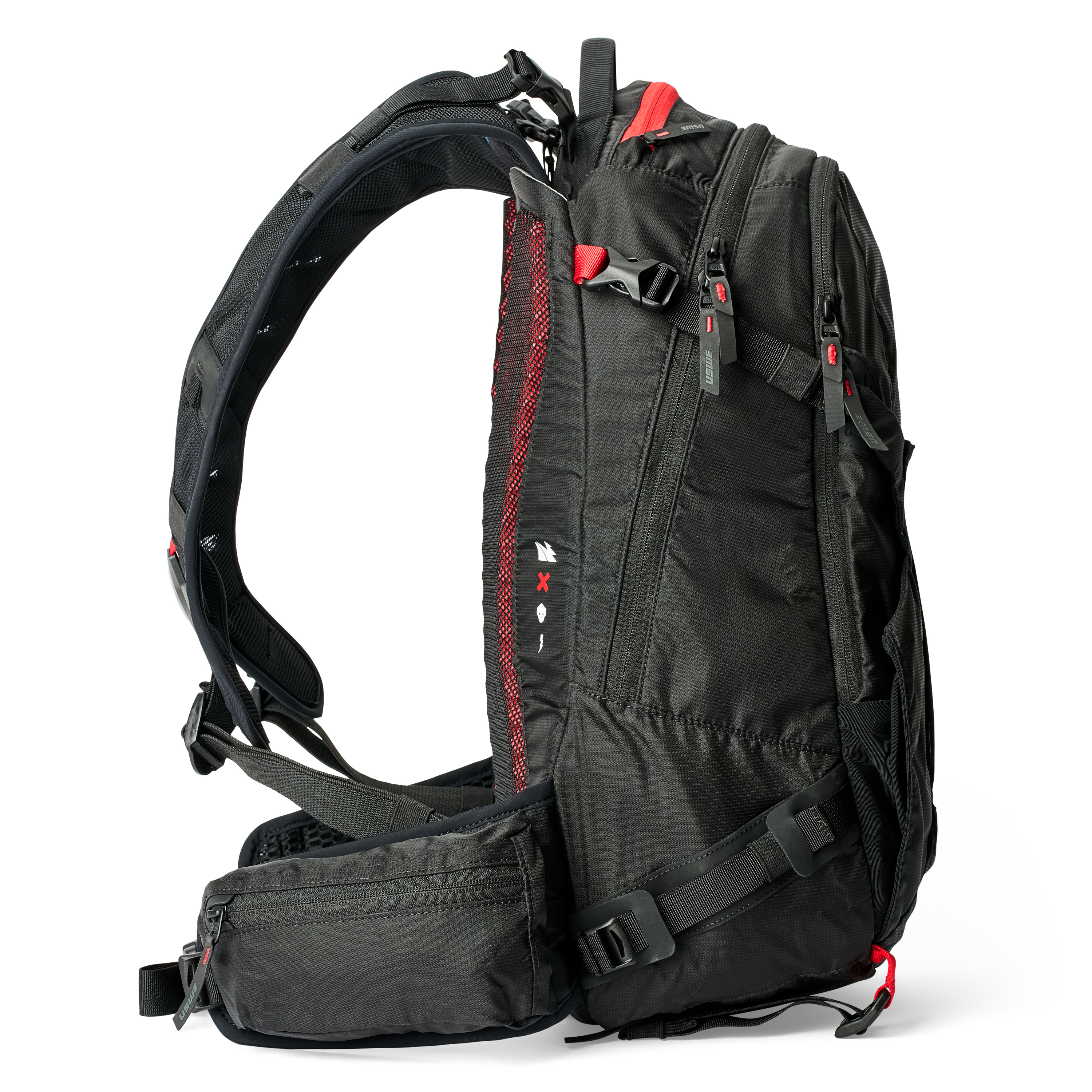 VST 16L ZIPPERED Daypack Backpack - Black - USWE 5216080001 thumbnail 2