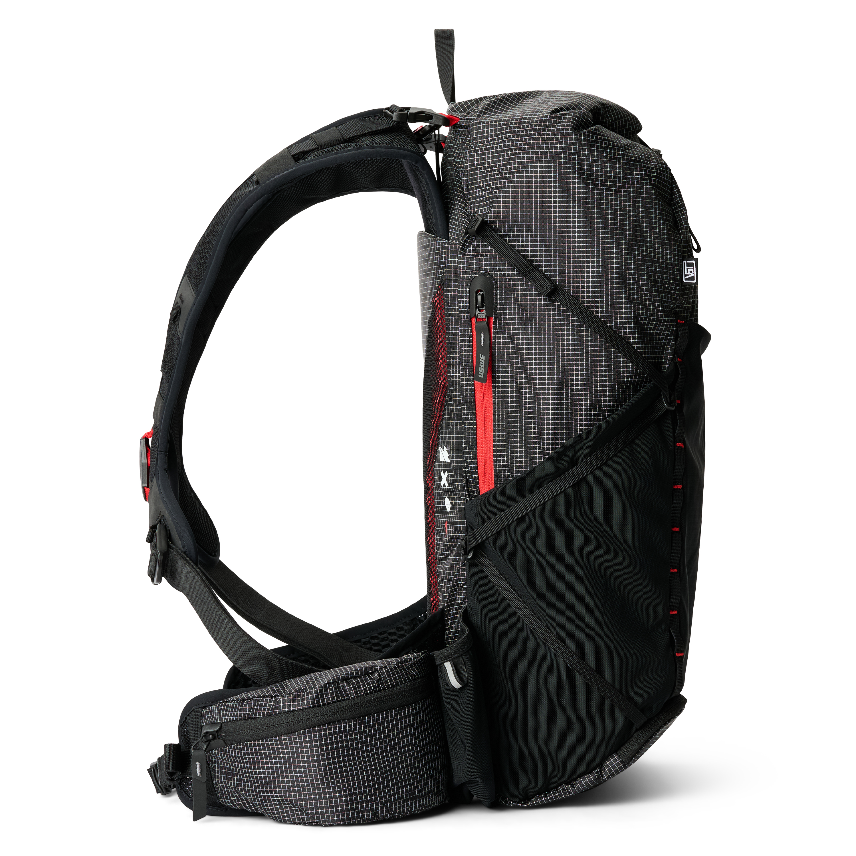 VST 18L ROLLTOP Daypack Backpack - Black - USWE 5218081001 thumbnail 3