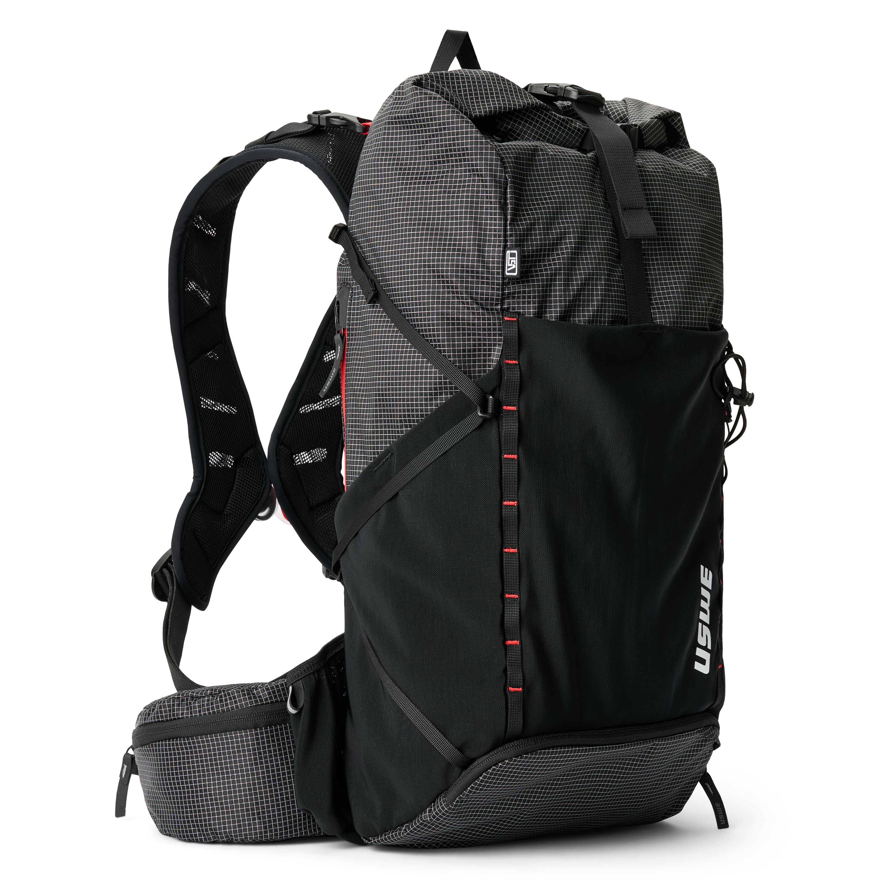 VST 18L ROLLTOP Daypack Backpack - Black - USWE 5218081001 thumbnail 4