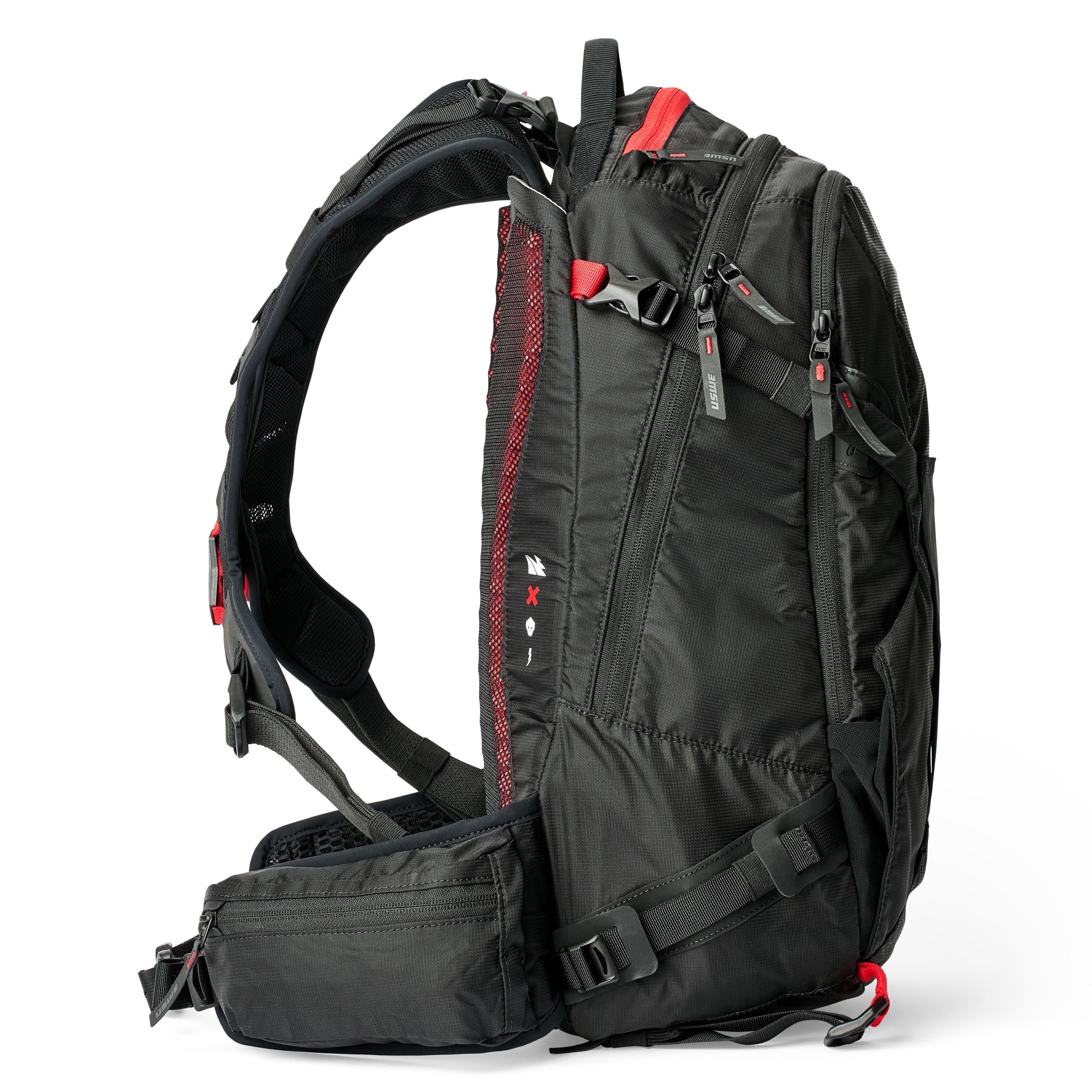 VST 25L ZIPPERED Daypack Backpack - Black - USWE 5225080001 thumbnail 5