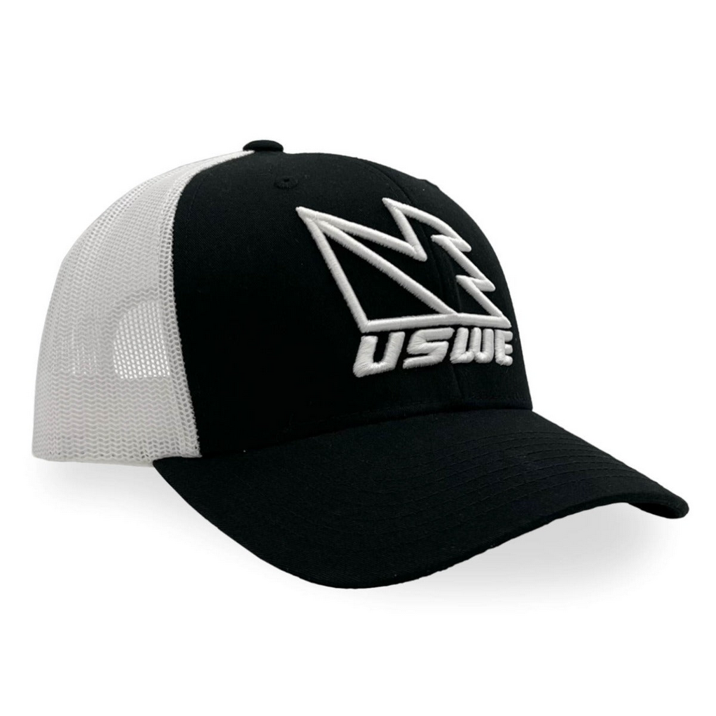 USWE Team Trucker Cap One Size - Black White - USWE 80790053999400 image 1