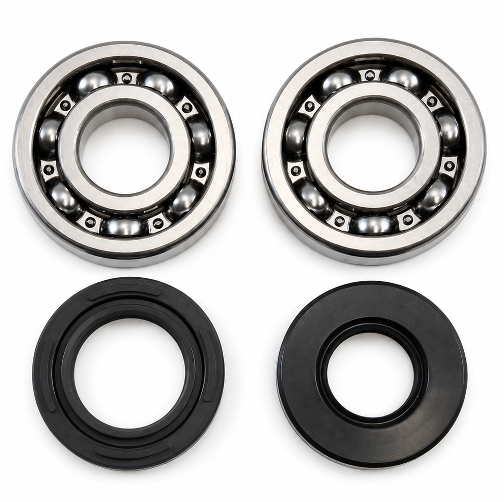 MAIN BEARING AND SEAL KIT 79-81 SUZUKI PE RM RS 250 VINTCO KMB019 image 1