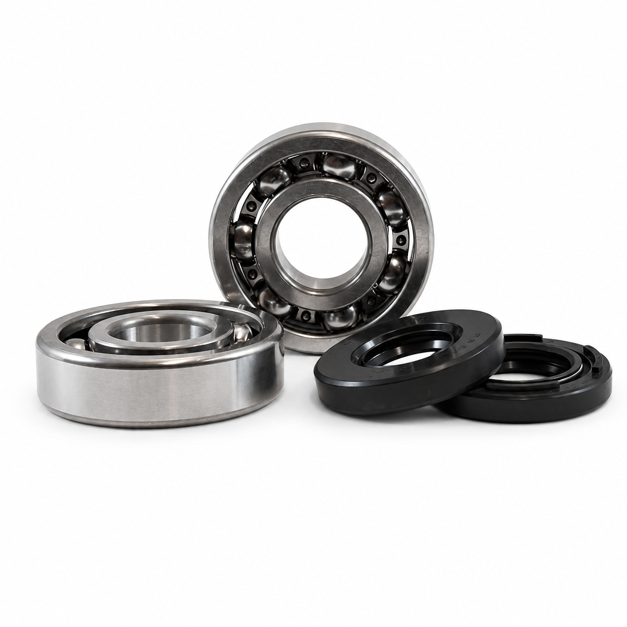MAIN BEARING AND SEAL KIT 79-81 SUZUKI PE RM RS 250 VINTCO KMB019 thumbnail 4
