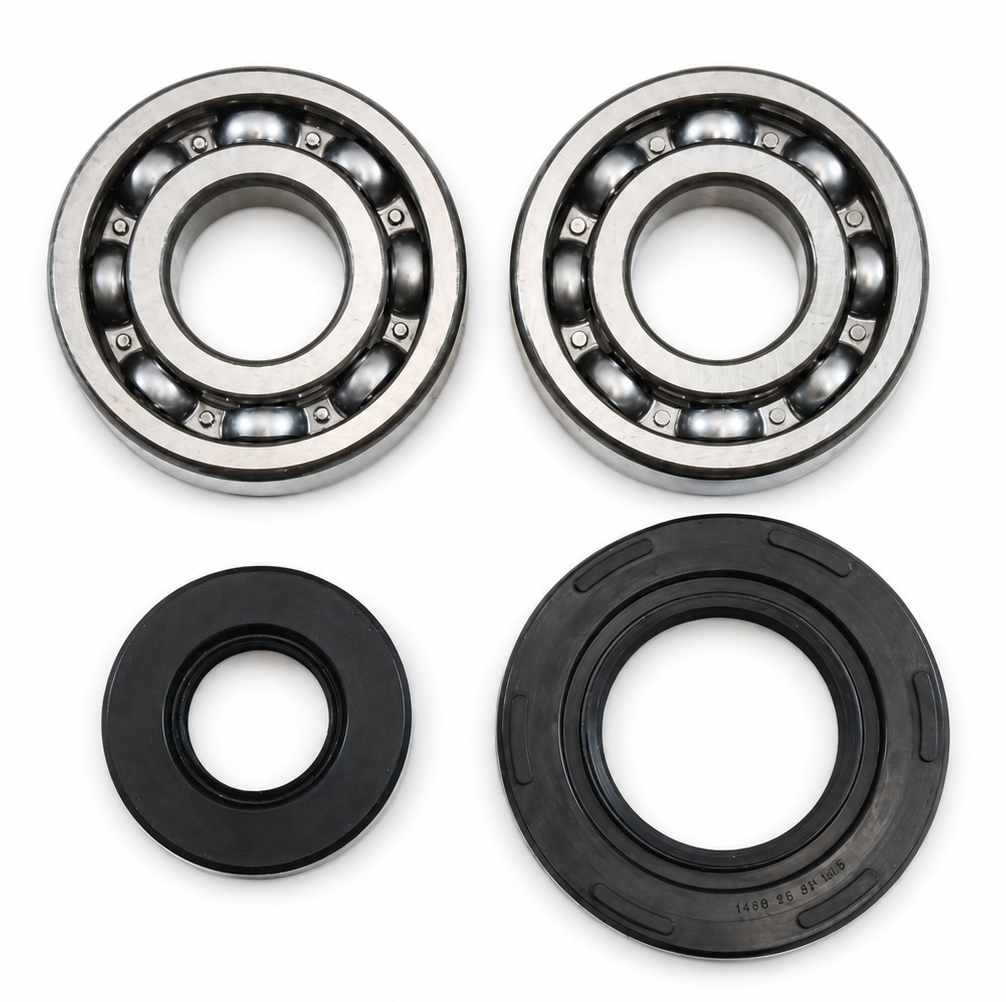 MAIN BEARING AND SEAL KIT 76-78 SUZUKI RM 370 400 VINTCO KMB021 image 1
