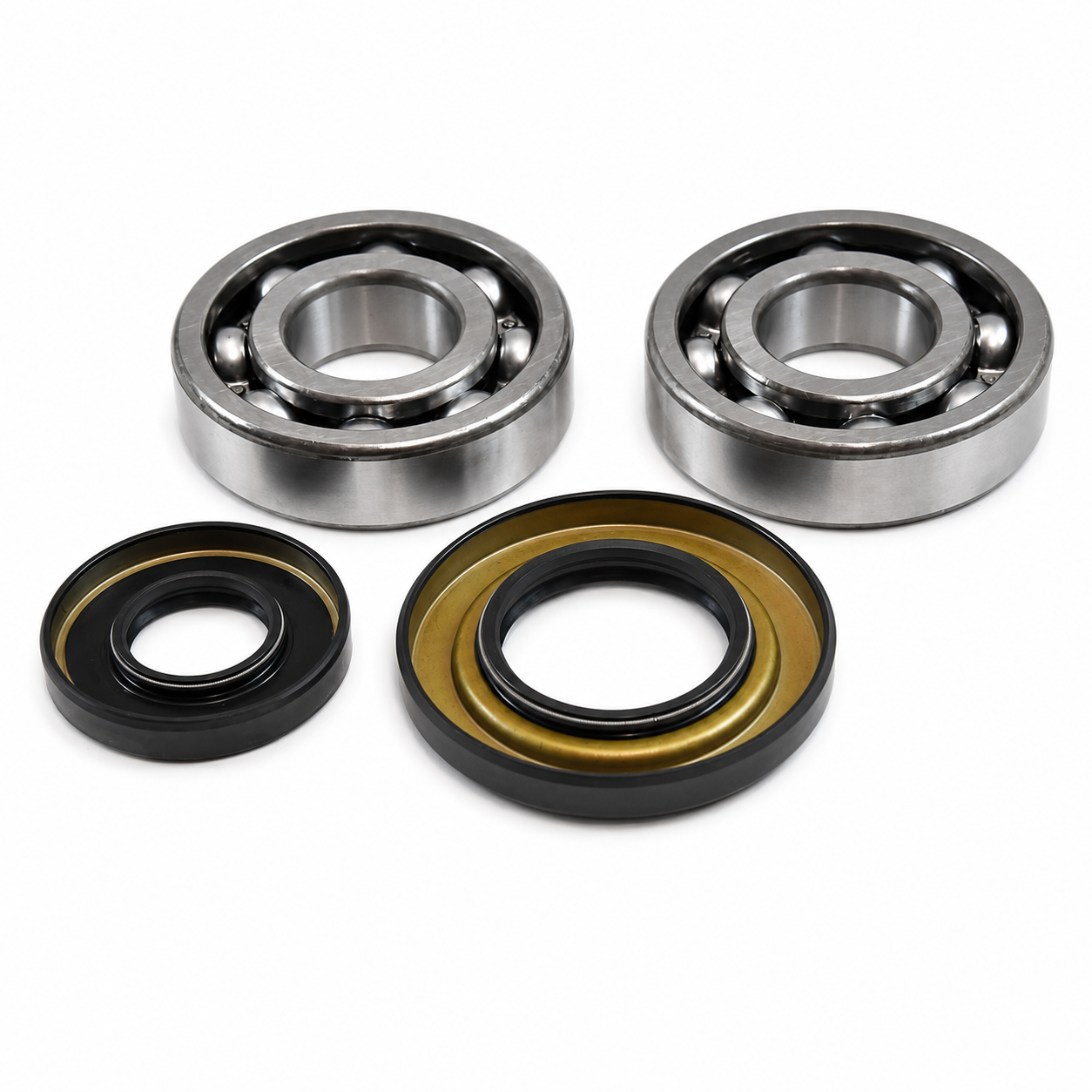 MAIN BEARING AND SEAL KIT 76-78 SUZUKI RM 370 400 VINTCO KMB021 thumbnail 3
