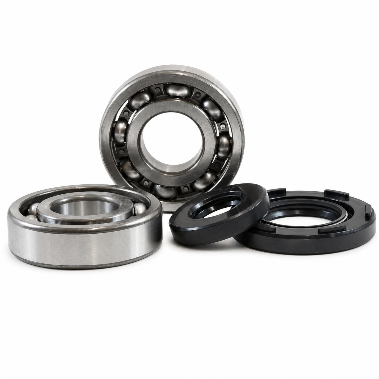 MAIN BEARING AND SEAL KIT 76-78 SUZUKI RM 370 400 VINTCO KMB021 thumbnail 4