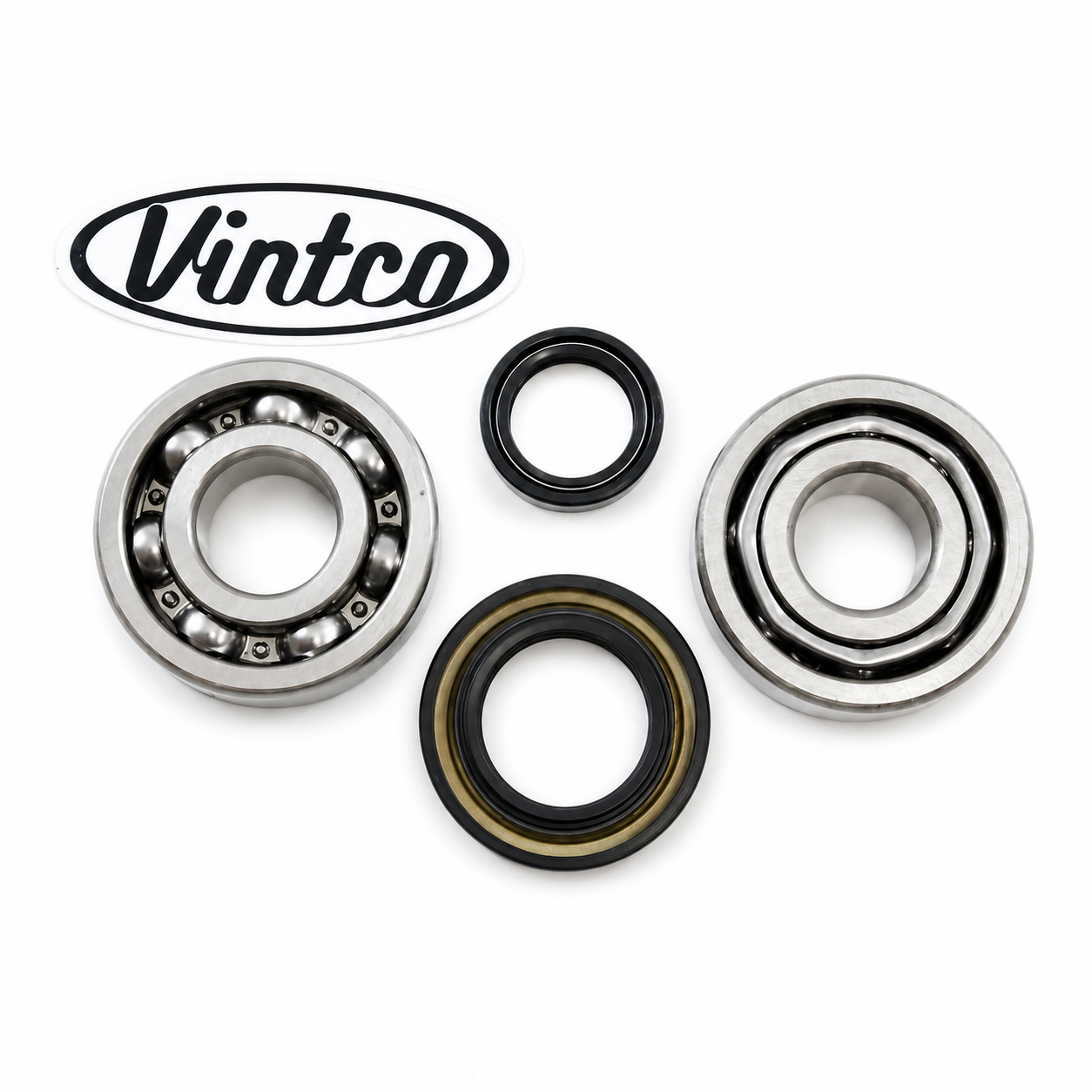 MAIN BEARING AND SEAL KIT 72-75 MAICO 250 400 440 VINTCO KMB026 thumbnail 3