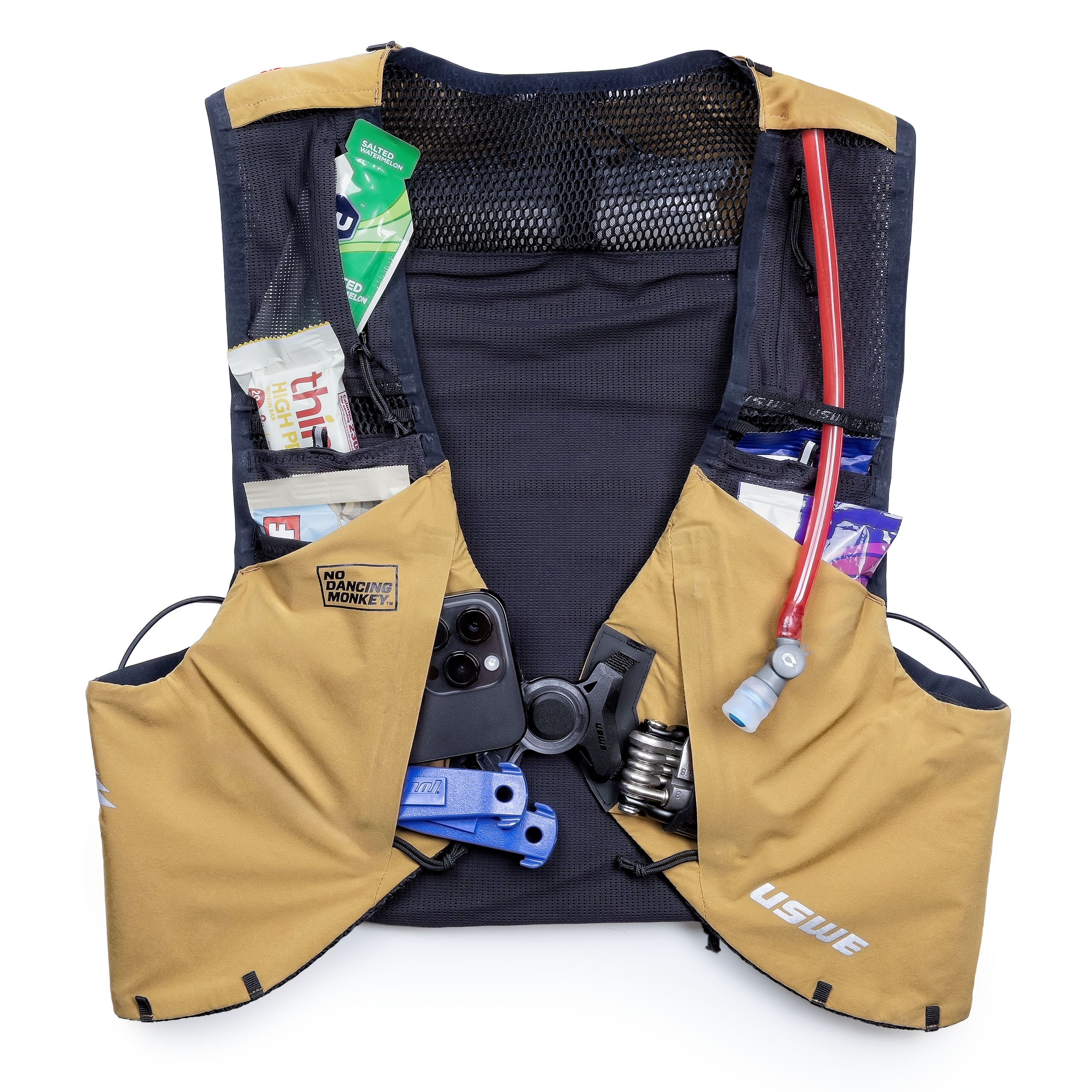 VST 8L Bike Hydration Vest M - White - USWE 52080960293 thumbnail 5