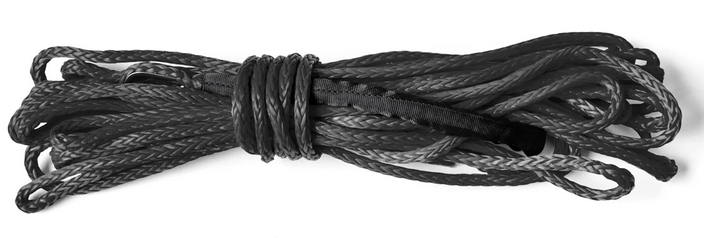 SYNTHETIC WINCH ROPE REPLACEMENT 14M 5.5TON 12000LBS image 1
