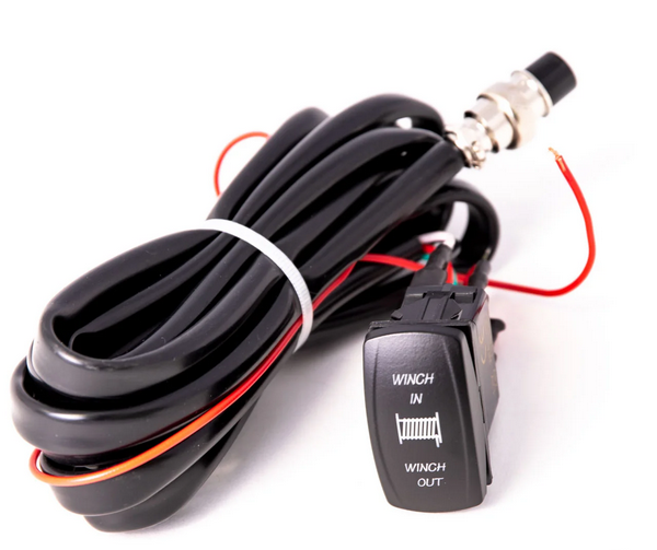 WINCH WIRED DASH SWTCH BLACK OPS WINCH WN-RSK-D image 1