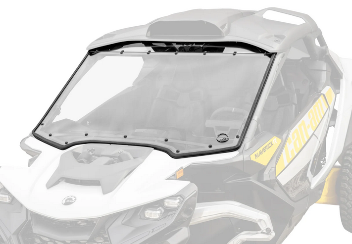WINDSCREEN POLYCARBONATE CAN-AM MAVERICK R UTV, WINDSHIELD image 1