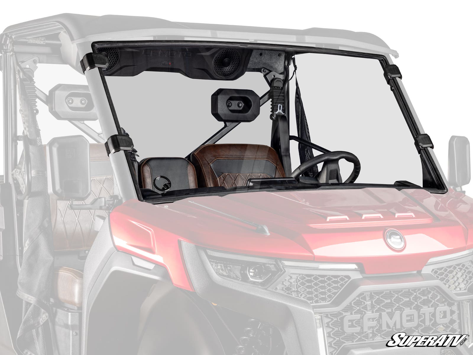WINDSCREEN POLYCARBONATE CF MOTO UFORCE U10 PRO WINDSHIELD image 1