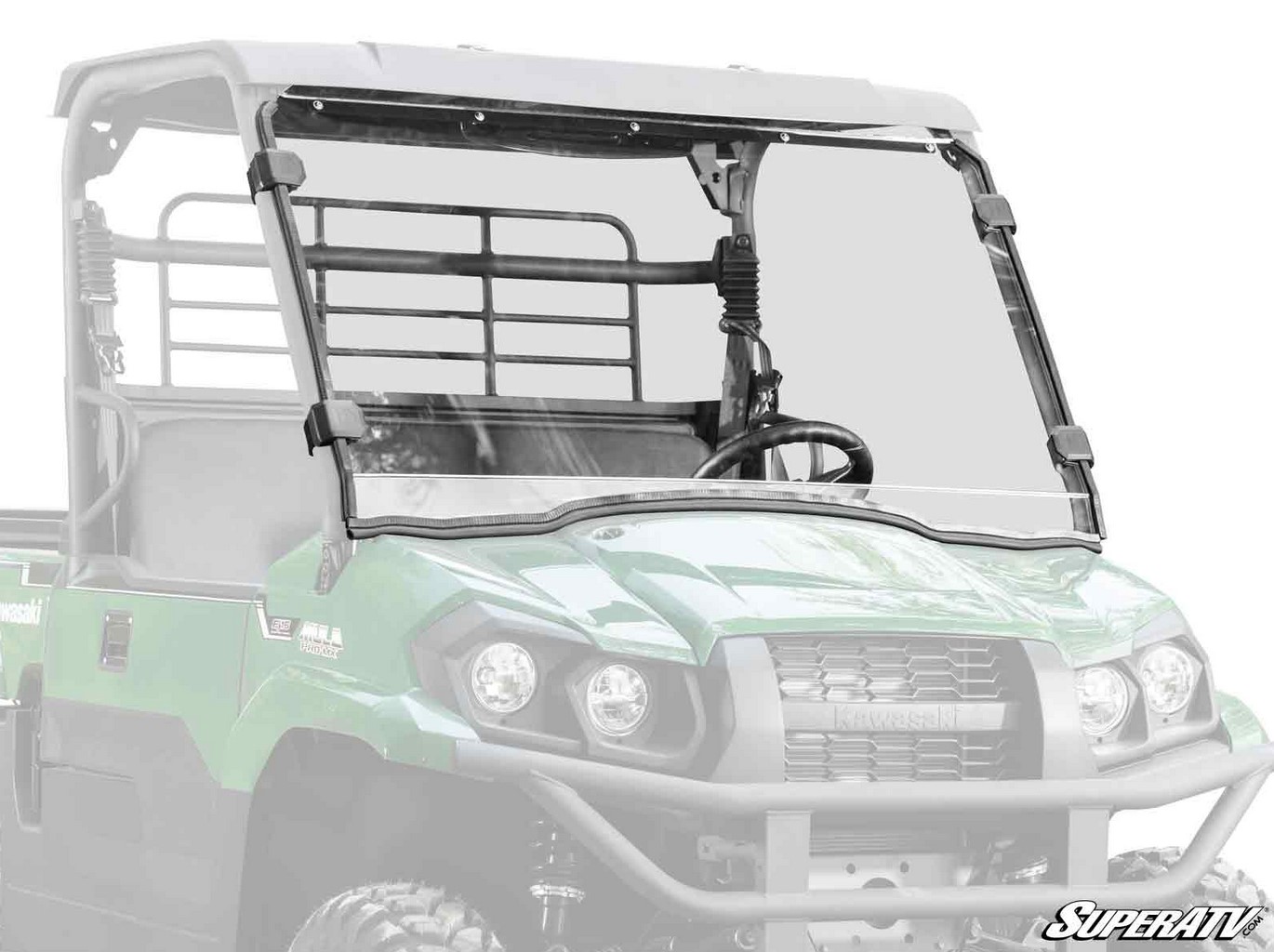 WINDSCREEN POLYCARBONATE KAWASAKI MULE PRO-MX UTV, WINDSHIELD