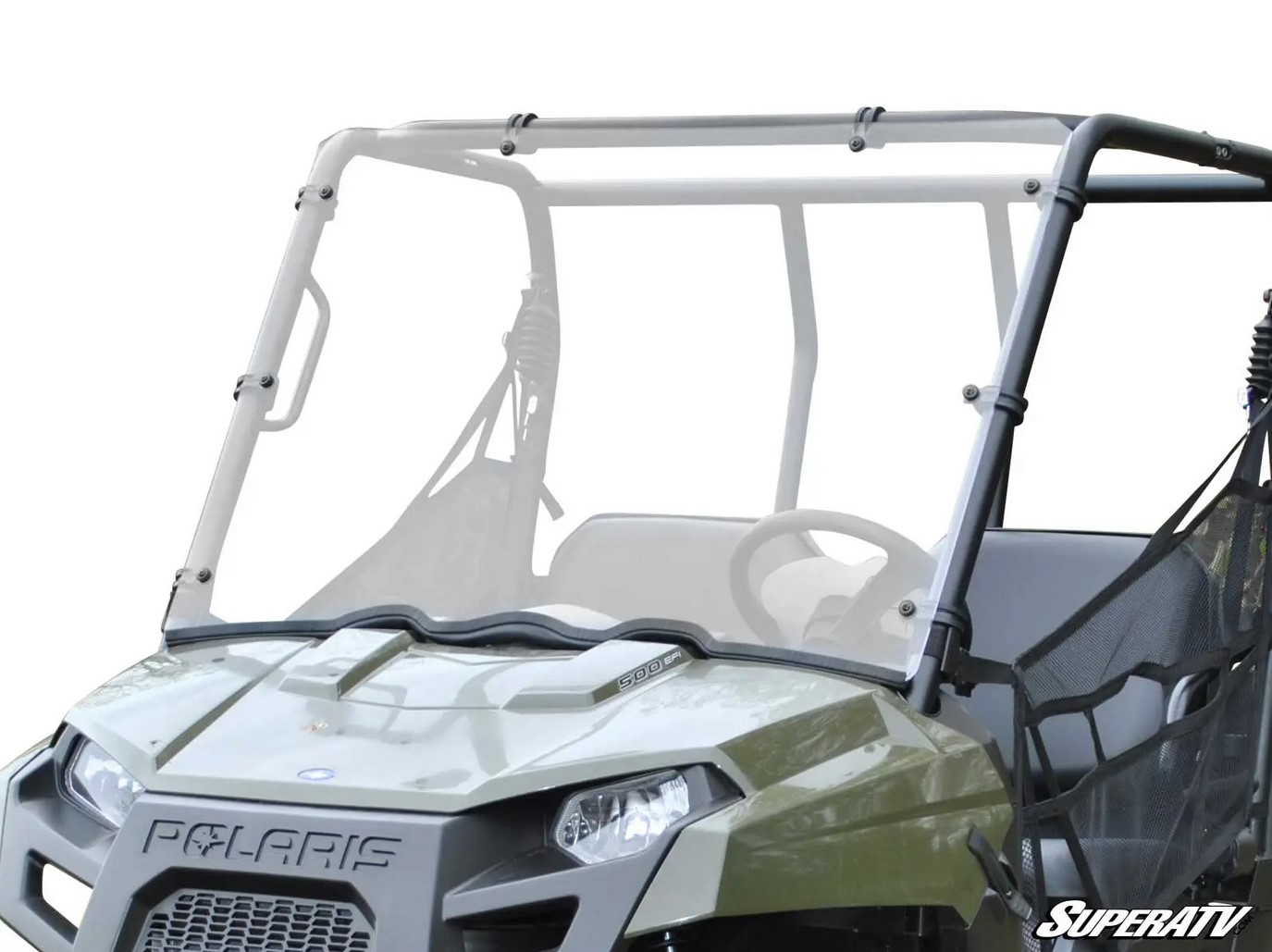 WINDSCREEN POLYCARBONATE POLARIS RANGER MIDSIZE UTV, WINDSHIELD image 1