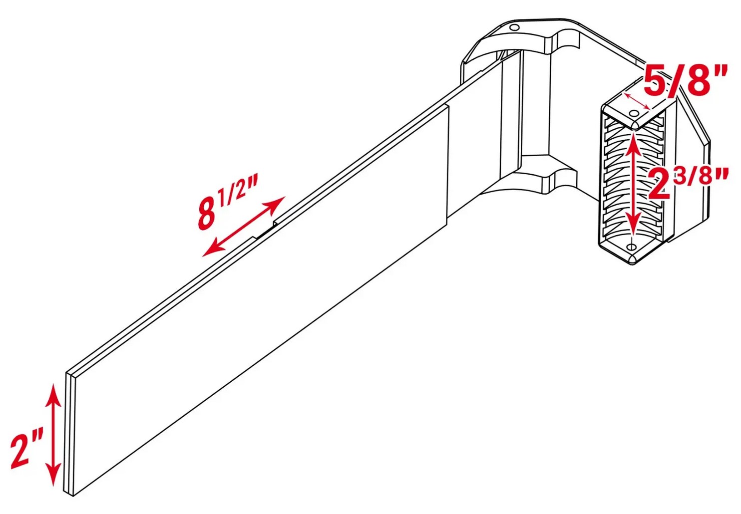 UNIVERSAL WINDSHIELD CLAMP KIT, WINDSCREEN, DIY thumbnail 3