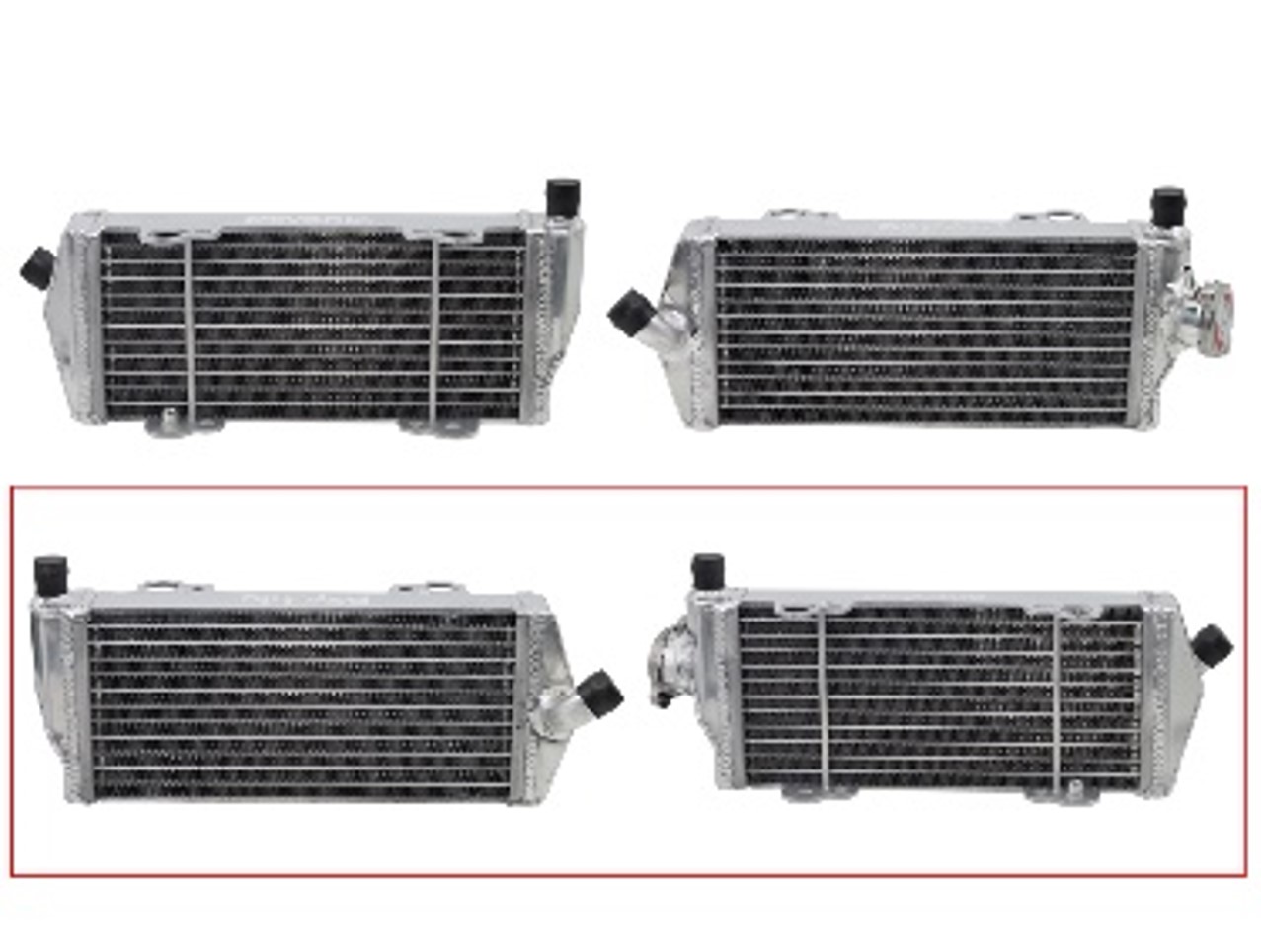 RADIATOR ALUMINIUM STANDARD CORE, SHERCO 125 18-21 XD-10129 image 1