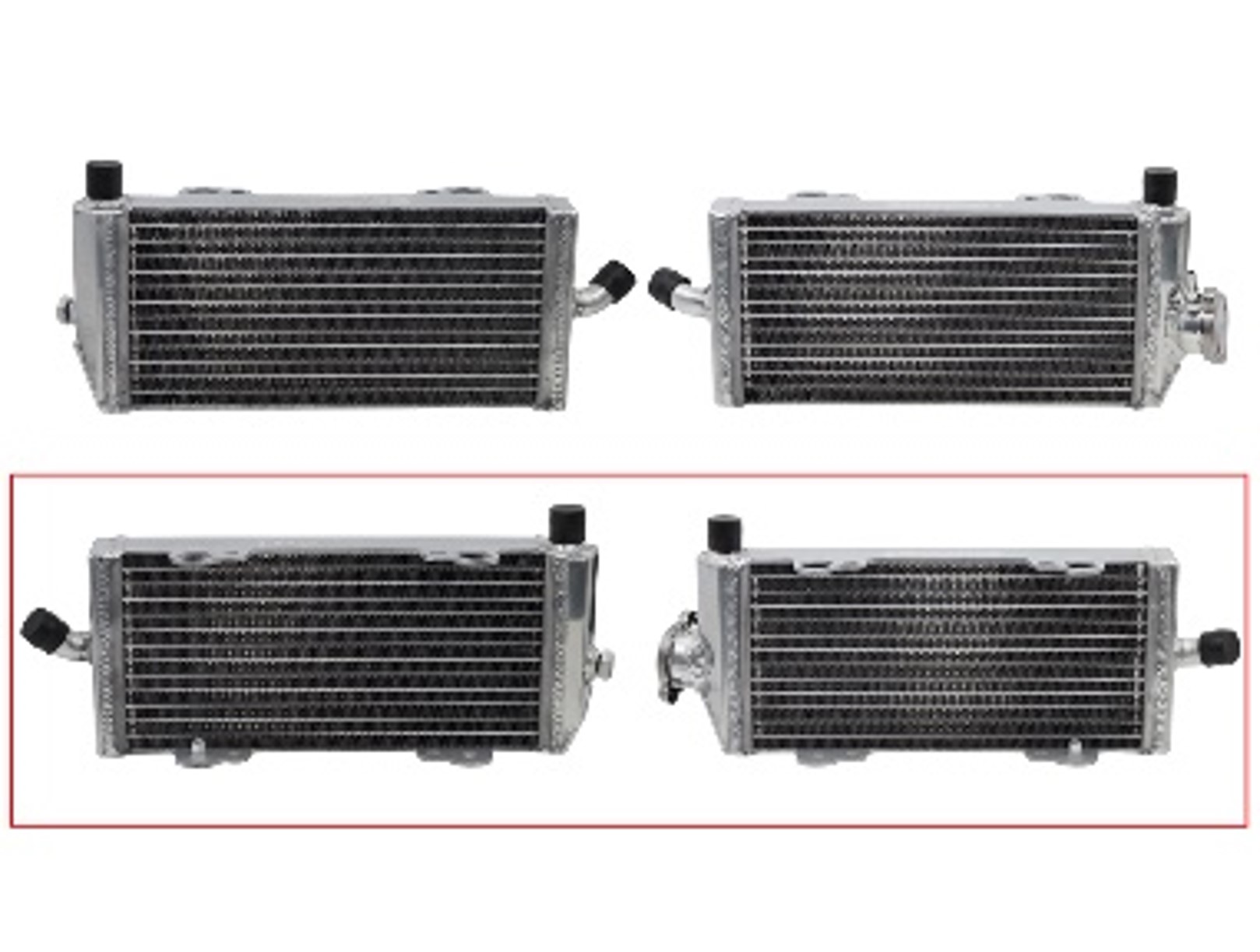 RADIATOR ALUMINIUM STANDARD CORE, SHERCO 250 300 18-22 XD-10131 image 1