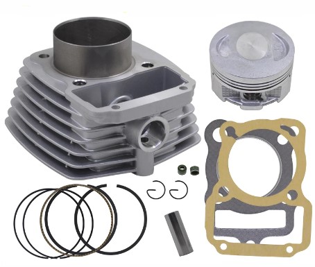 CYLINDER PISTON GASKET KIT 56.5mm 2003-2011 HONDA XR125L NXR125 BROS 12100-KGA-900 image 1