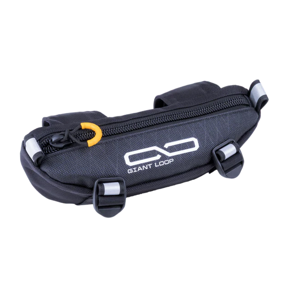 Zigzag Handlebar Bag 1.5L - Black - Giant Loop ZHB25-B image 1